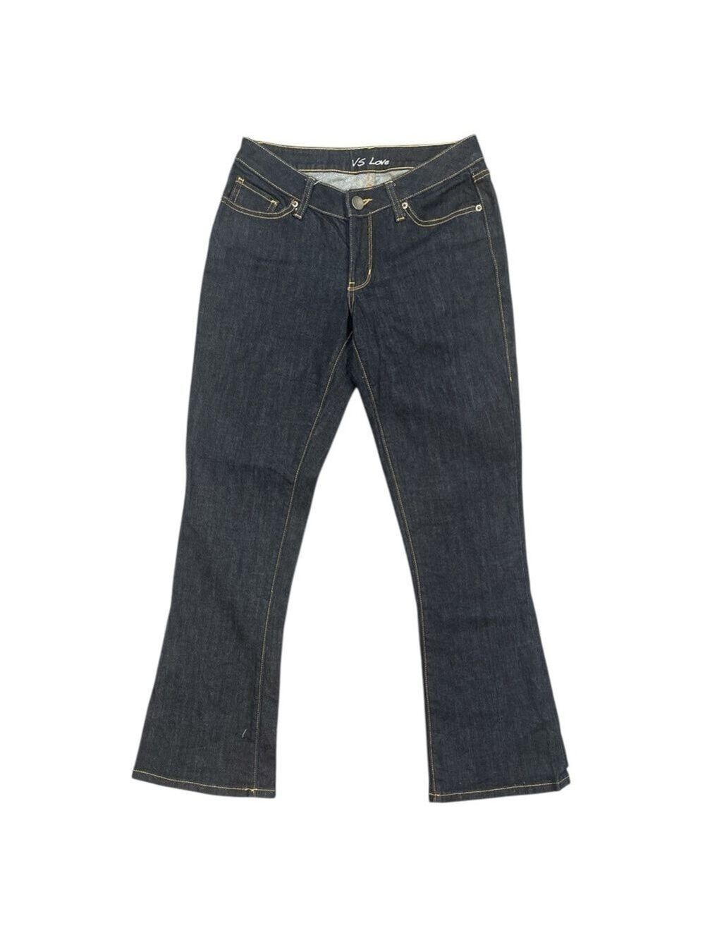 Victoria’s Secret “VS Love” Dark Wash Bootcut Jeans Sz 8 (fits Women’s 28/29)